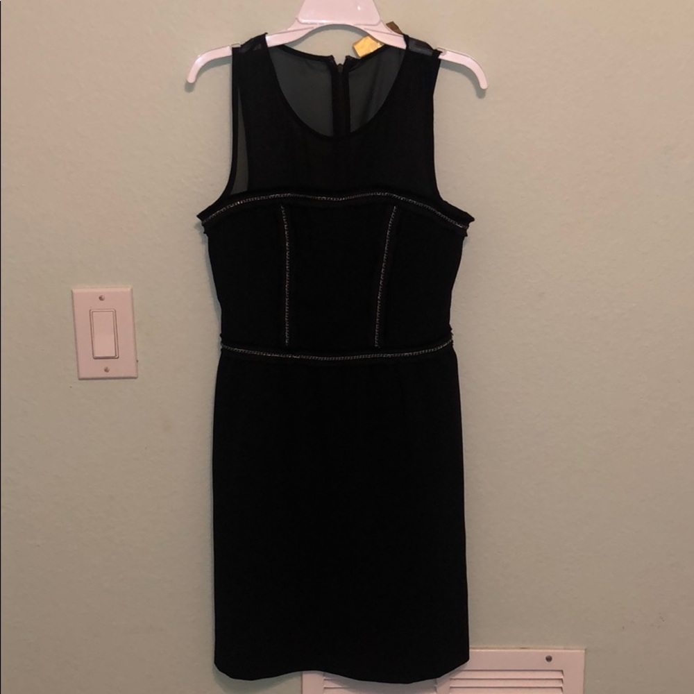 Mini black dress